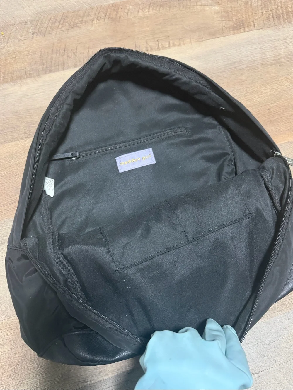Madden Girl Black Nylon Dome Backpack